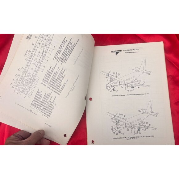 Gulfstream V Maintenance Manual 1977 Vol 1 & 2 Grumman Aircraft Tech Set - Picture 3 of 7